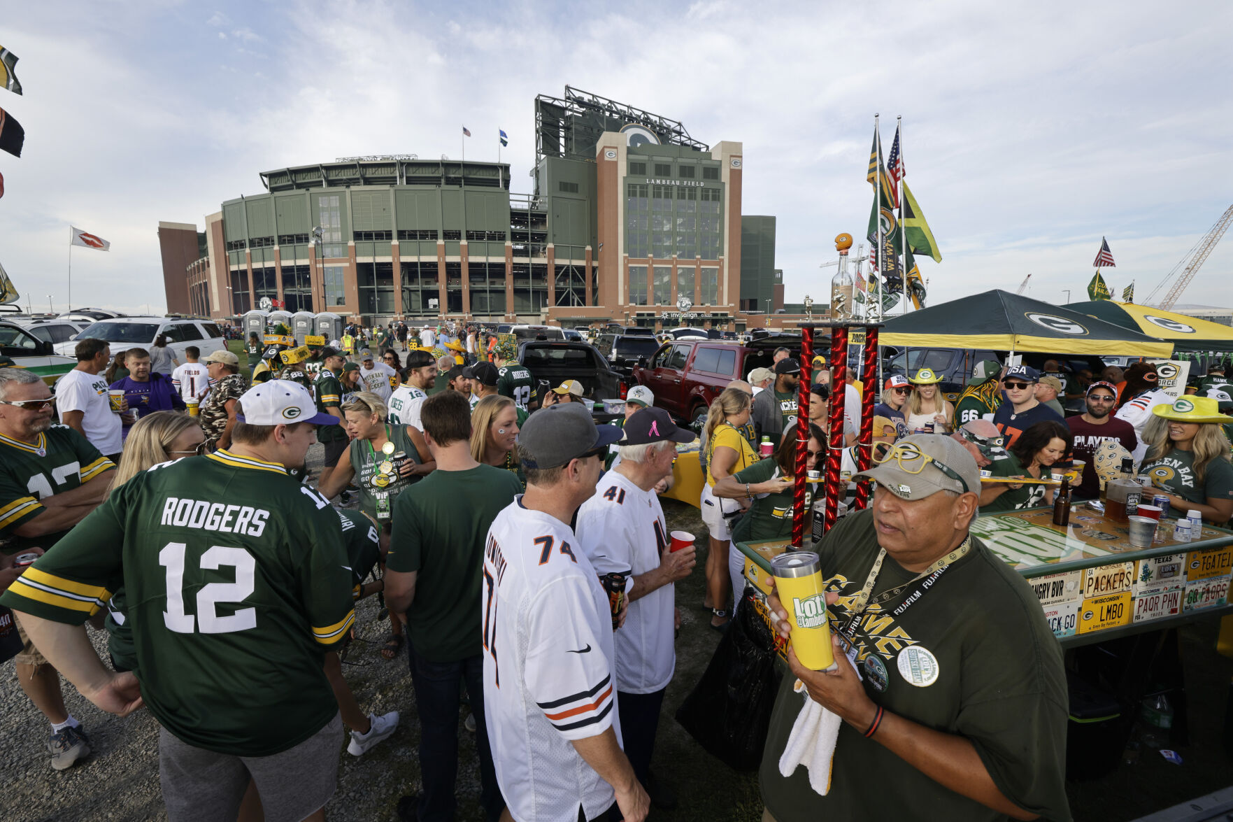 Bears Packers Football